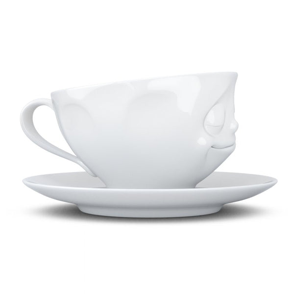 Kaffee-Tasse "glücklich"