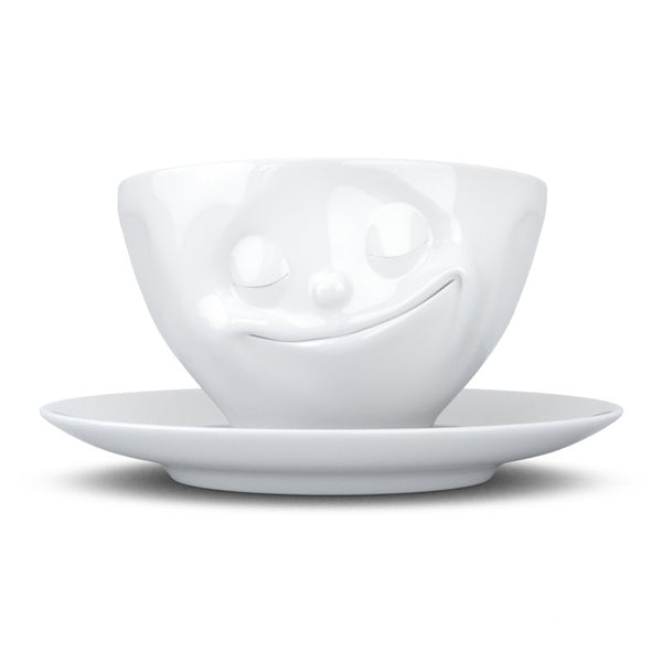 Kaffee-Tasse "glücklich"