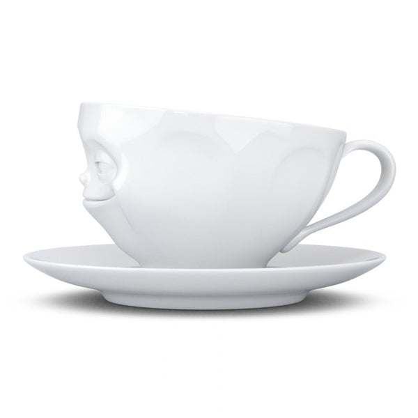 Kaffee-Tasse "grinsend"