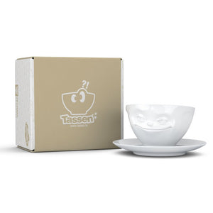 Kaffee-Tasse "grinsend"