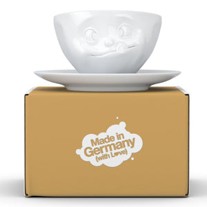 Kaffee-Tasse "lecker"