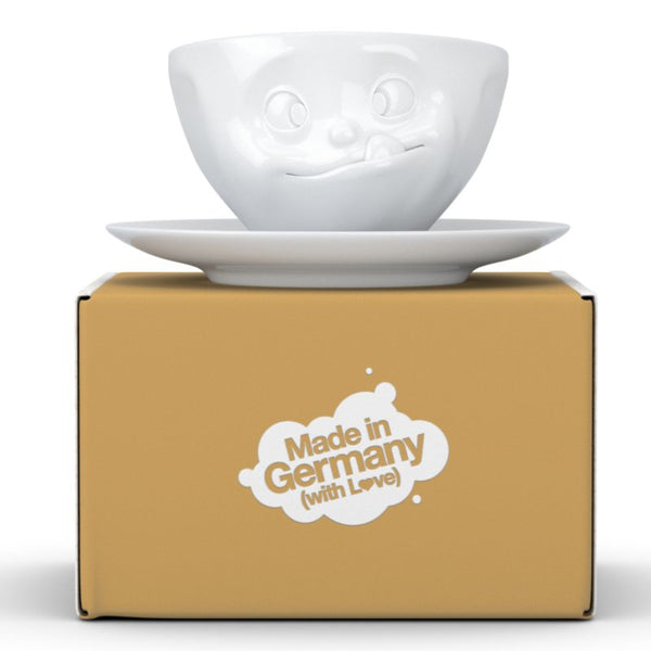 Kaffee-Tasse "lecker"