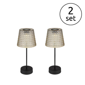 LED-Solarleuchte 2-er Set