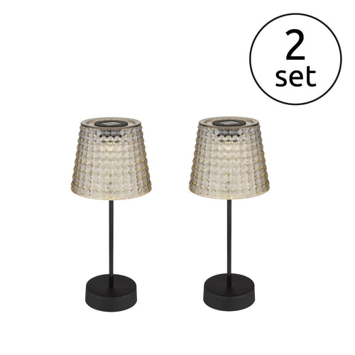 LED-Solarleuchte 2-er Set