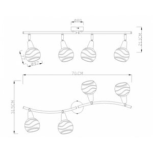 LED Strahler "Roman"