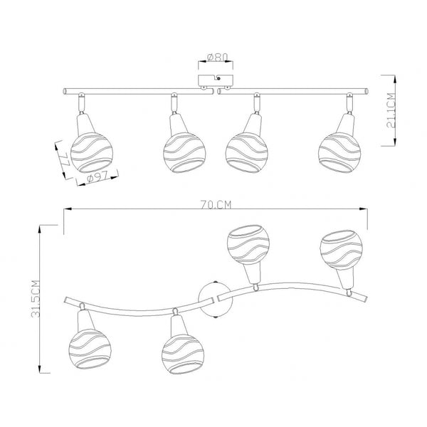 LED Strahler "Roman"