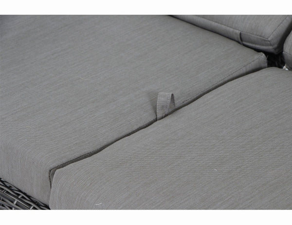 Lounge 3er Sofa verstellbar