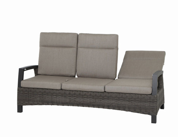 Lounge 3er Sofa verstellbar