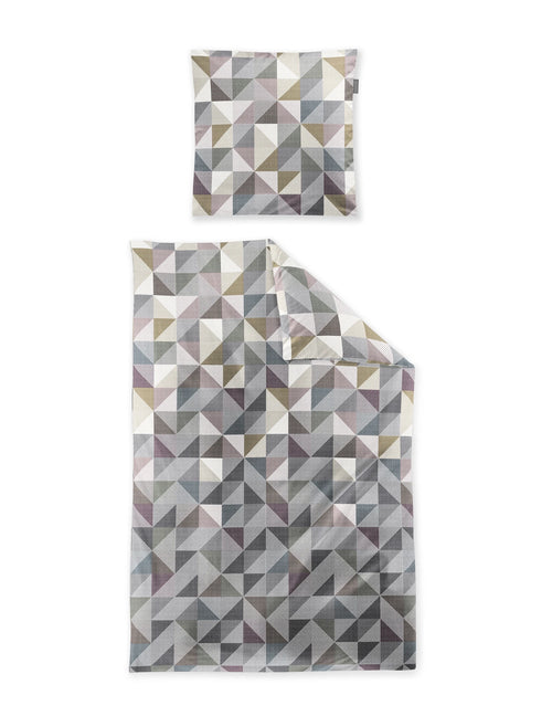 Mako-Satin Bettwäsche "Wave"