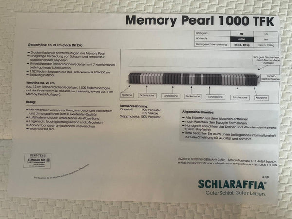"Memory Pearl 1000 TFK"
