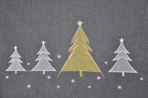 Mitteldecke "Tannenbäume"