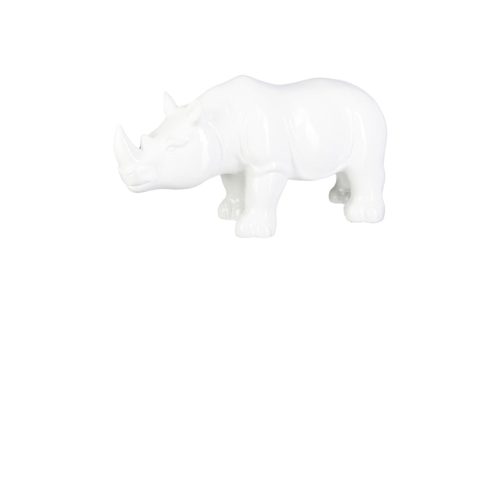 Polyresin Deko Rhinoceros