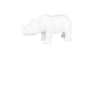 Polyresin Deko Rhinoceros