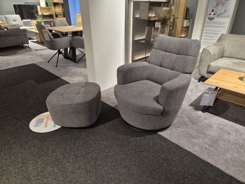 Sessel + Hocker "Agent"