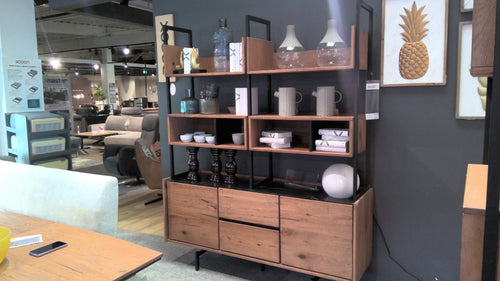 Sideboard + Aufsatz "Halmstad"
