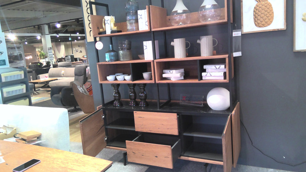 Sideboard + Aufsatz "Halmstad"