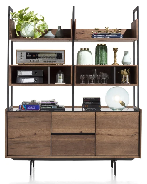 Sideboard + Aufsatz "Halmstad"