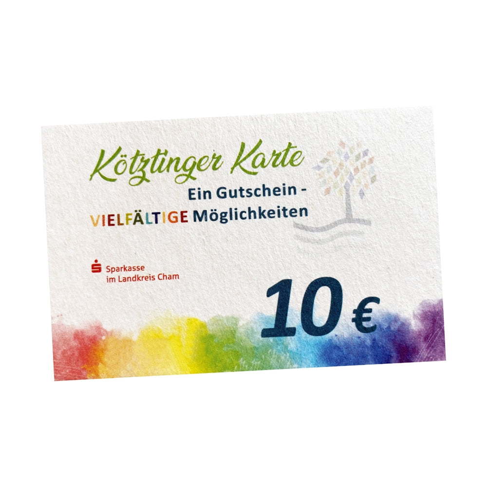 Stadtgutschein "Bad Kötzting"
