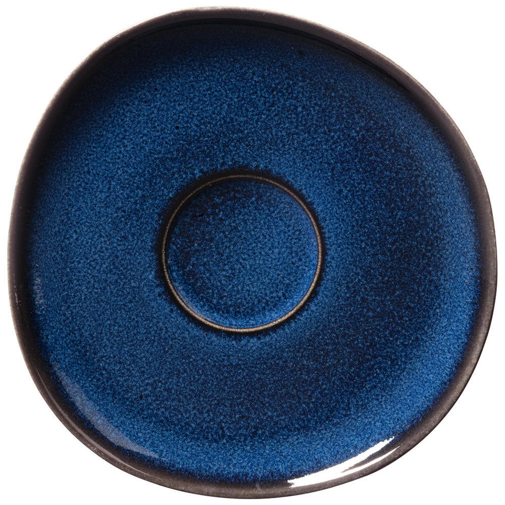 Untertasse "Lave Bleu"