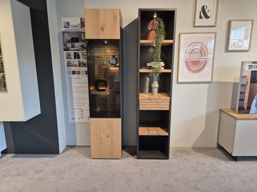 Vitrine + Regal 
