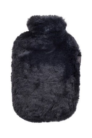 Wärmflasche mit Flauschbezug