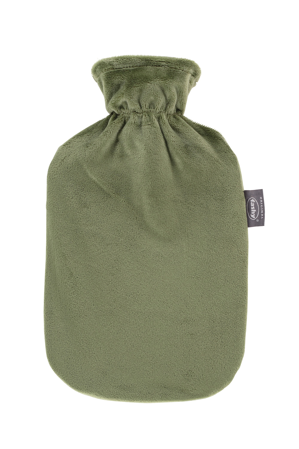 Wärmflasche mit Flauschbezug
