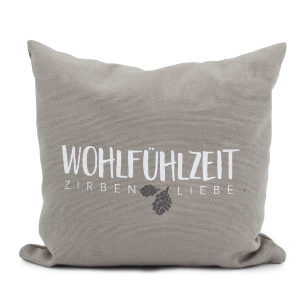 Zirbenkissen "Wohlfühlzeit"