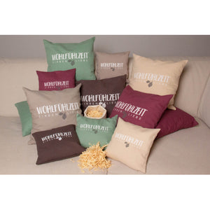 Zirbenkissen "Wohlfühlzeit"