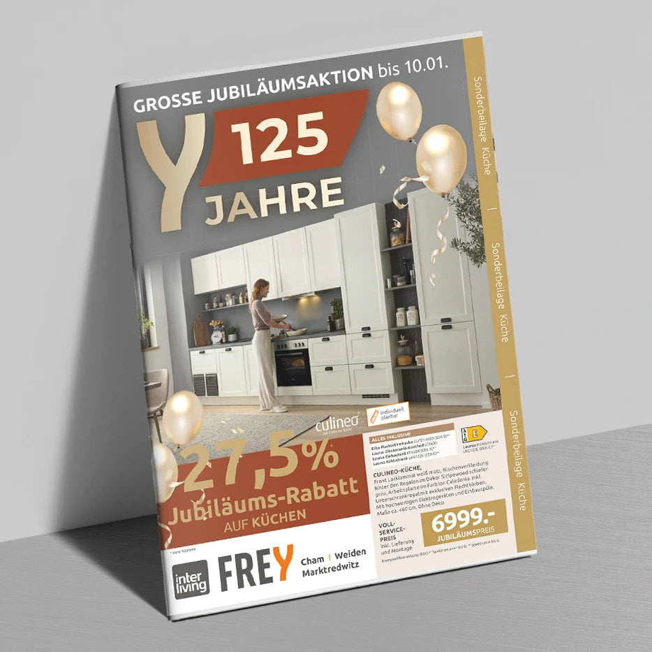 Jubiläums-Prospekt "Küchen"