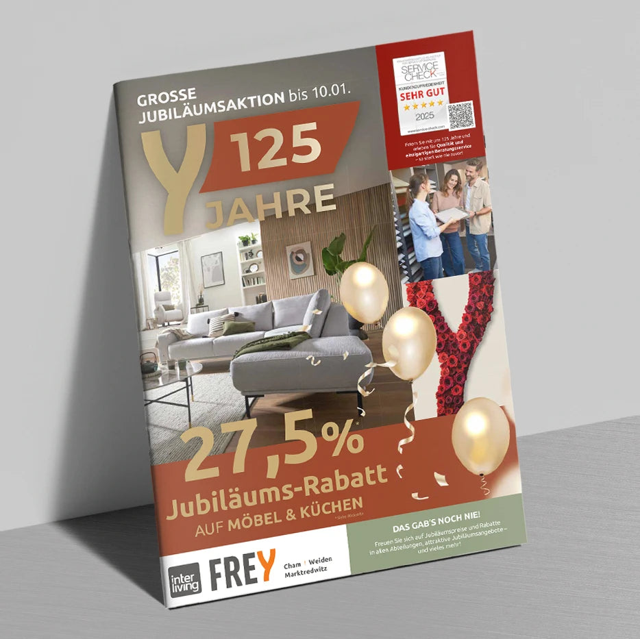 Jubiläums-Prospekt "Möbel"